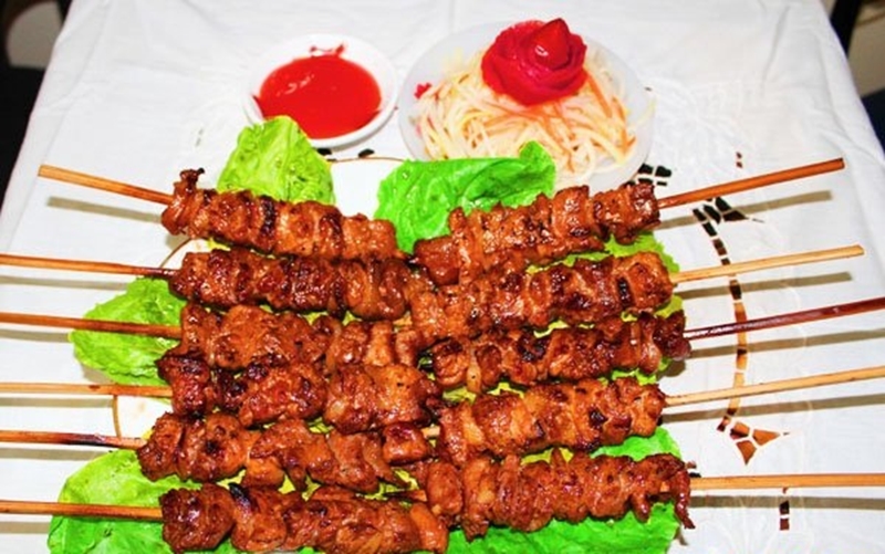 Thịt heo nướng