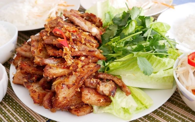 heo rừng nướng