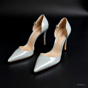 giày cao gót đế vuông